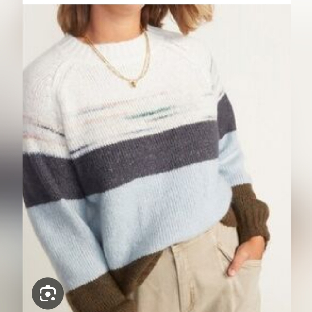 Old Navy Women's Multicolor Striped Sweater